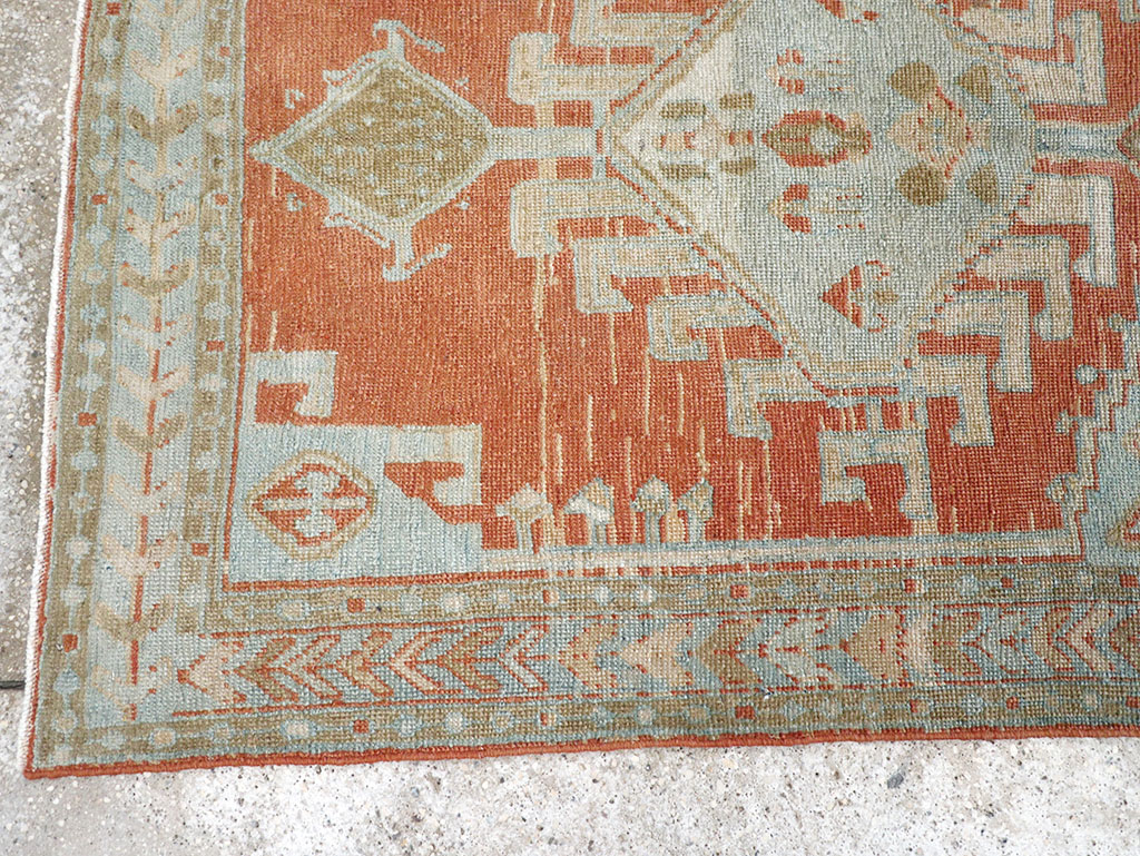 Vintage Persian Veece Accent Rug, No.32744 - Gsblank