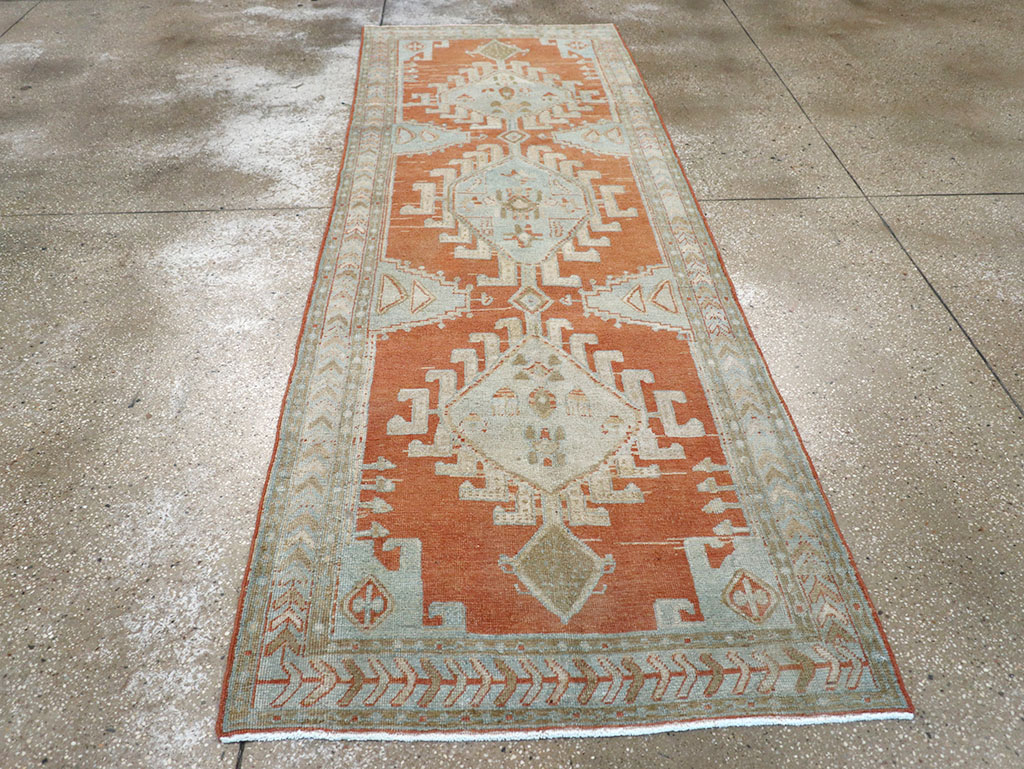 Vintage Persian Veece Accent Rug, No.32744 - Gsblank