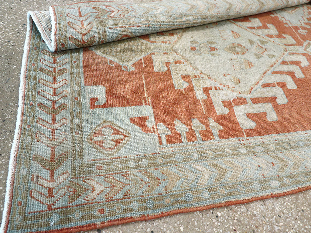 Vintage Persian Veece Accent Rug, No.32744 - Gsblank