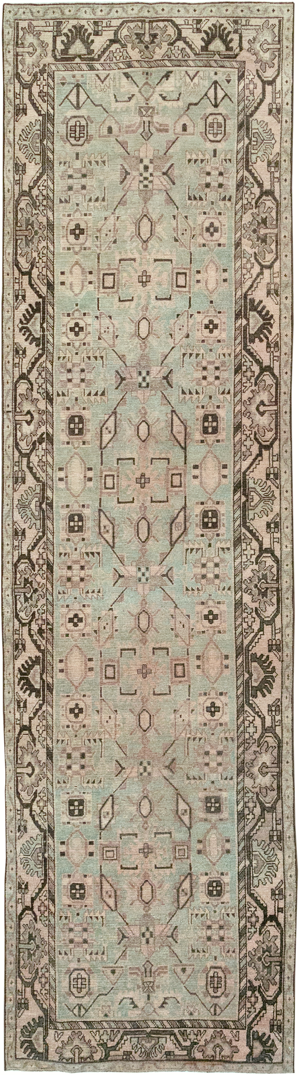 Vintage Persian Malayer Runner, No.32745 - Gsblank