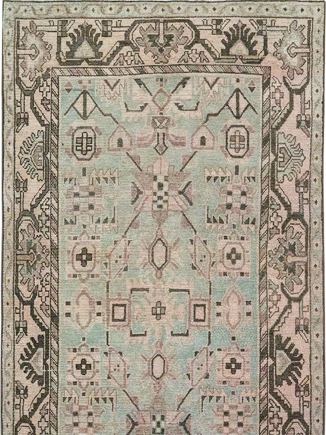 Vintage Persian Malayer Runner, No.32745 - Gsblank