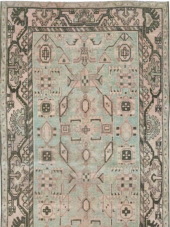 Vintage Persian Malayer Runner, No.32745 - Gsblank