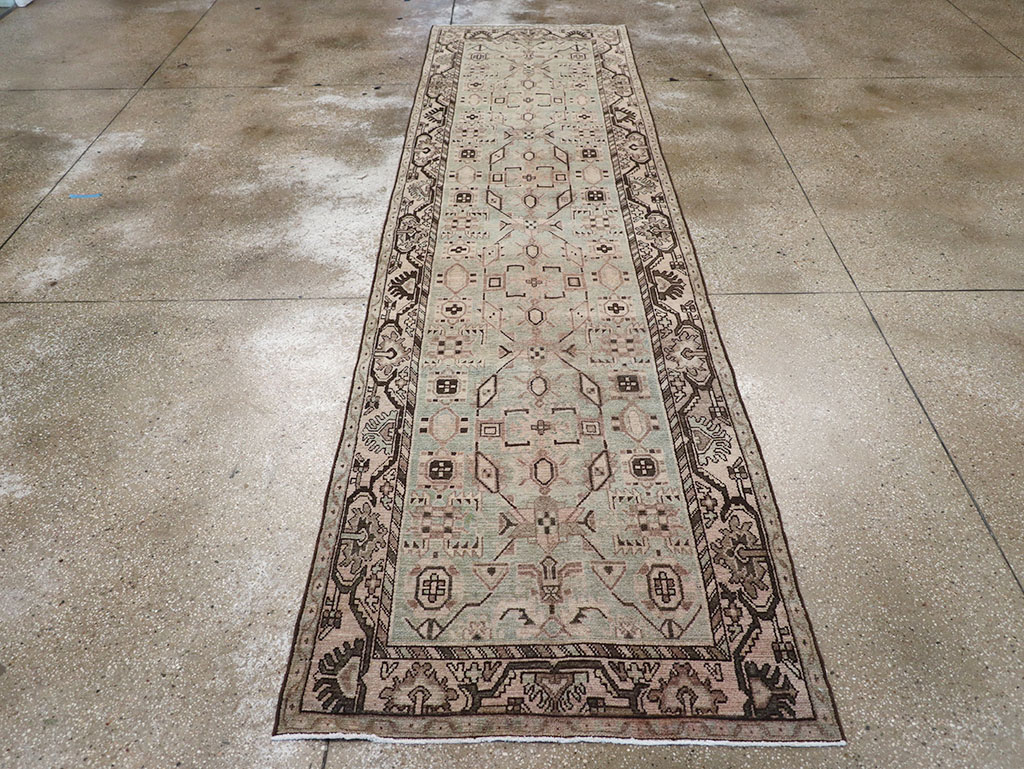 Vintage Persian Malayer Runner, No.32745 - Gsblank
