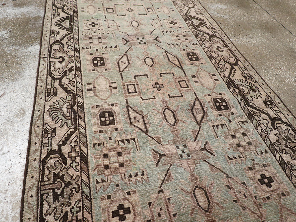 Vintage Persian Malayer Runner, No.32745 - Gsblank