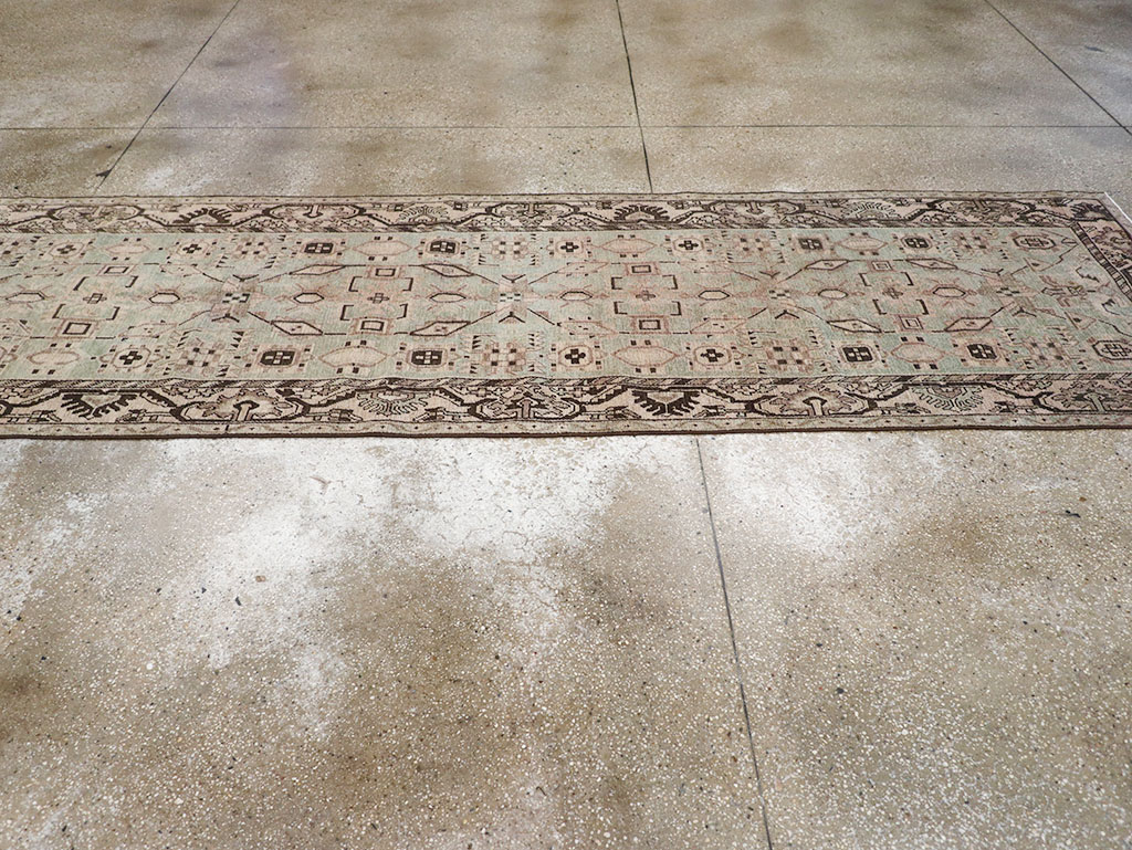Vintage Persian Malayer Runner, No.32745 - Gsblank