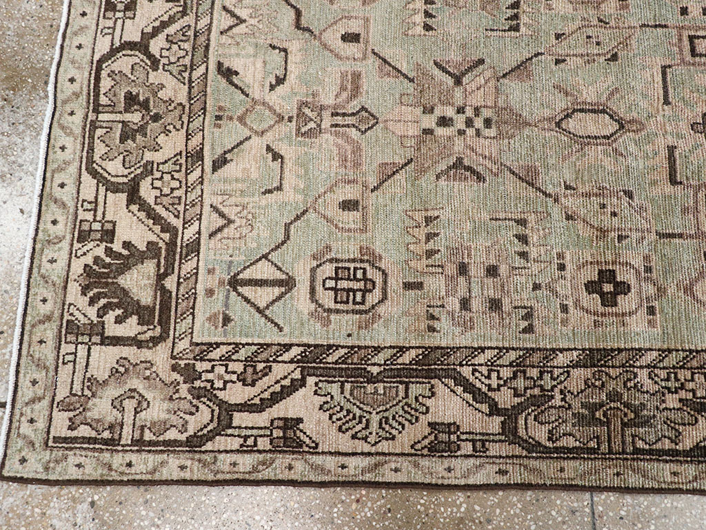 Vintage Persian Malayer Runner, No.32745 - Gsblank