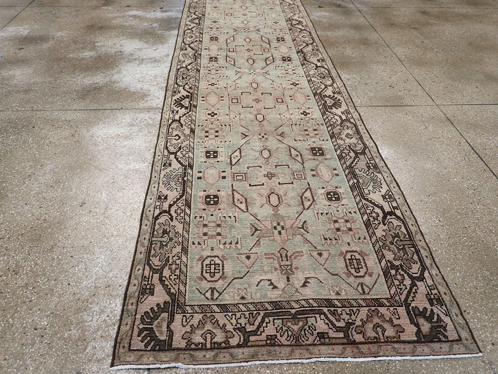 Vintage Persian Malayer Runner, No.32745 - Gsblank
