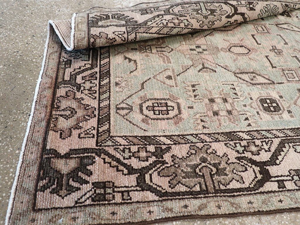 Vintage Persian Malayer Runner, No.32745 - Gsblank