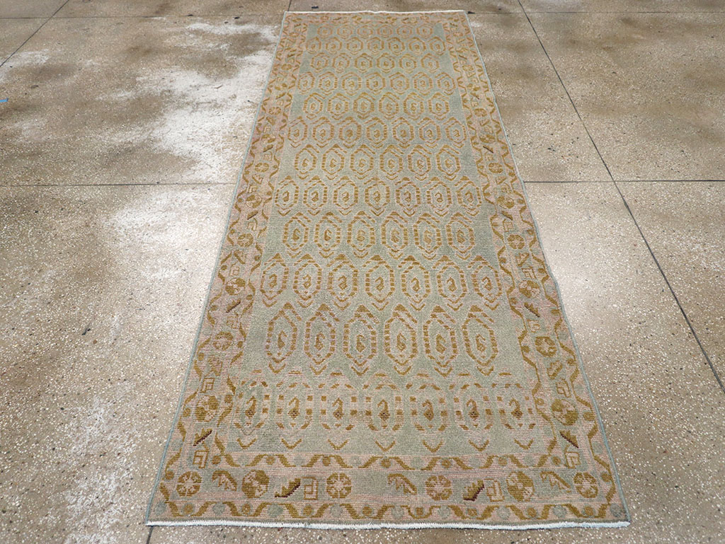 Vintage Persian Malayer Runner, No.32746 - Gsblank