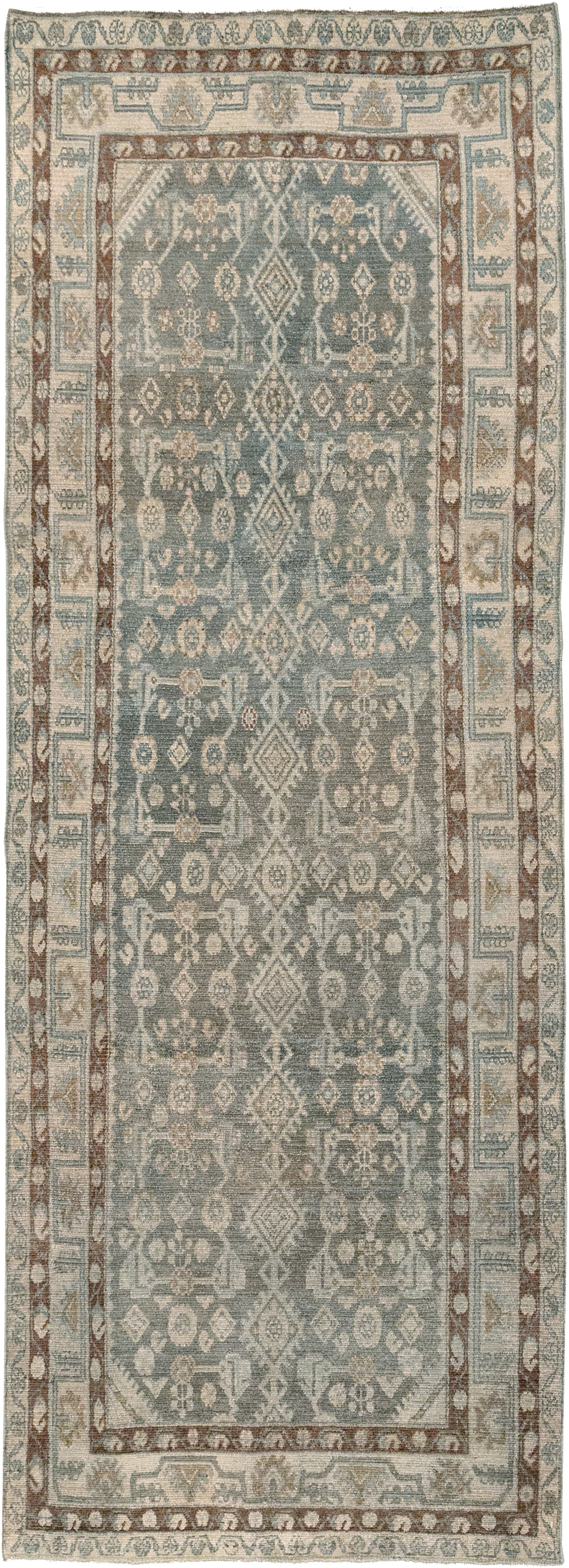 Vintage Persian Malayer Runner, No.32747 - Gsblank