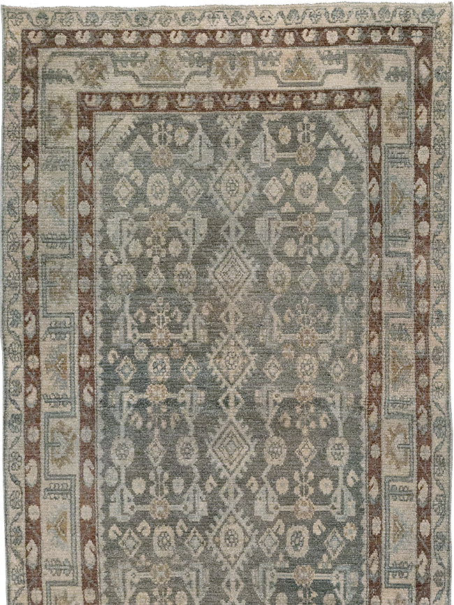 Vintage Persian Malayer Runner, No.32747 - Gsblank