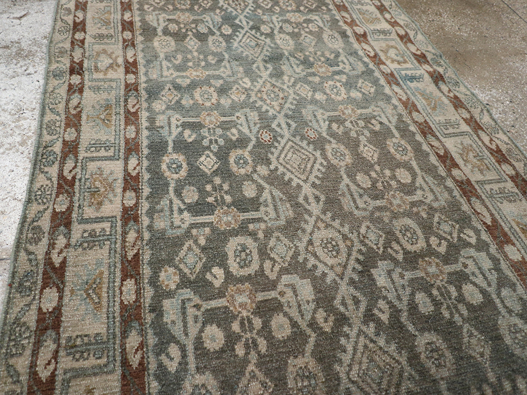 Vintage Persian Malayer Runner, No.32747 - Gsblank