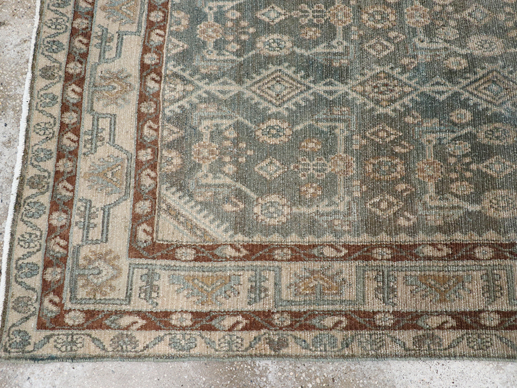 Vintage Persian Malayer Runner, No.32747 - Gsblank