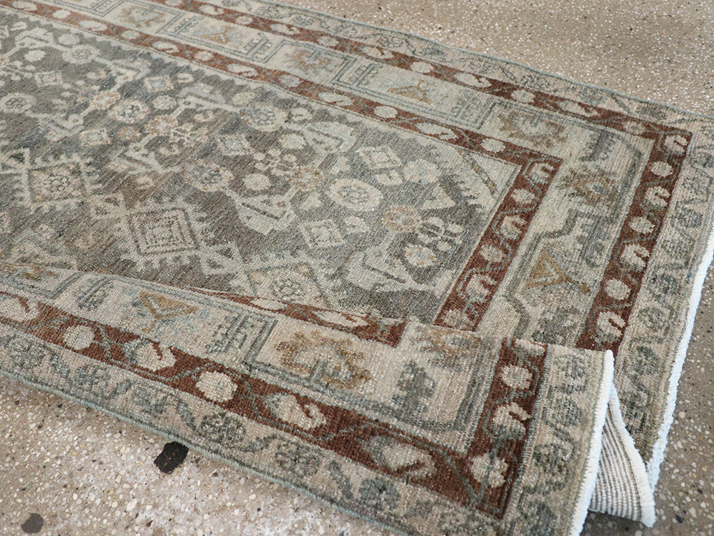 Vintage Persian Malayer Runner, No.32747 - Gsblank