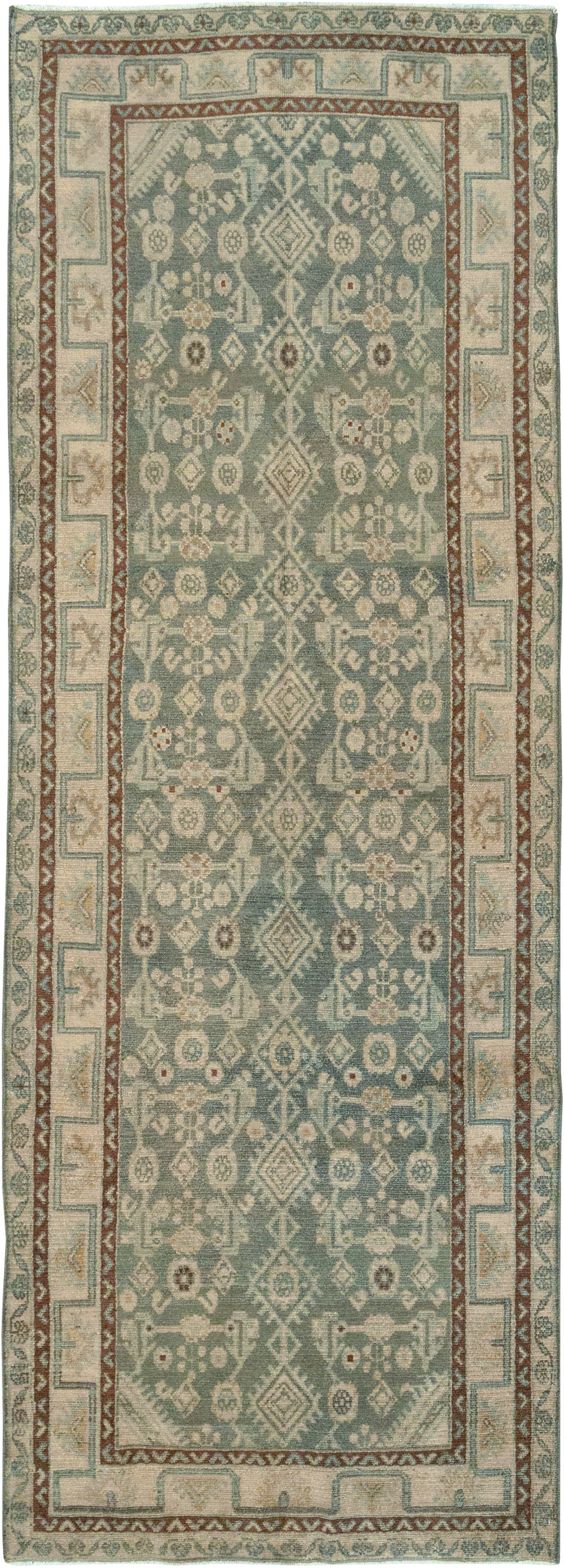 Vintage Persian Malayer Runner, No.32748 - Gsblank