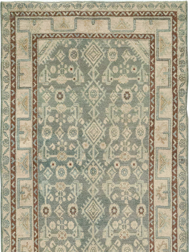 Vintage Persian Malayer Runner, No.32748 - Gsblank