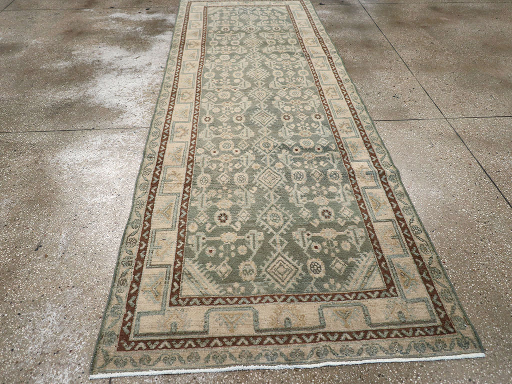 Vintage Persian Malayer Runner, No.32748 - Gsblank
