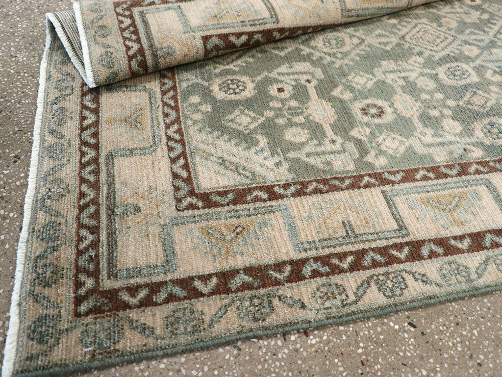 Vintage Persian Malayer Runner, No.32748 - Gsblank