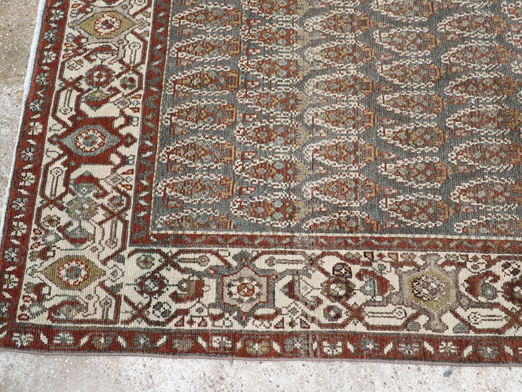 Vintage Persian Malayer Runner, No.32750 - Gsblank