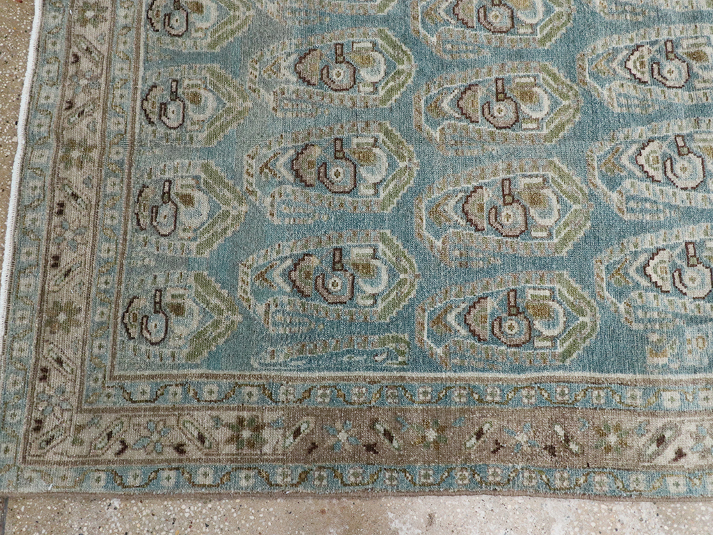 Vintage Persian Malayer Long Runner, No.32751 - Gsblank