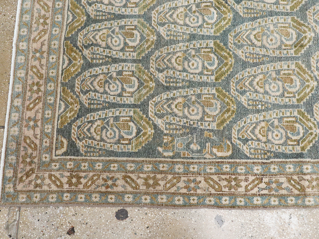 Vintage Persian Malayer Long Runner, No.32752 - Gsblank
