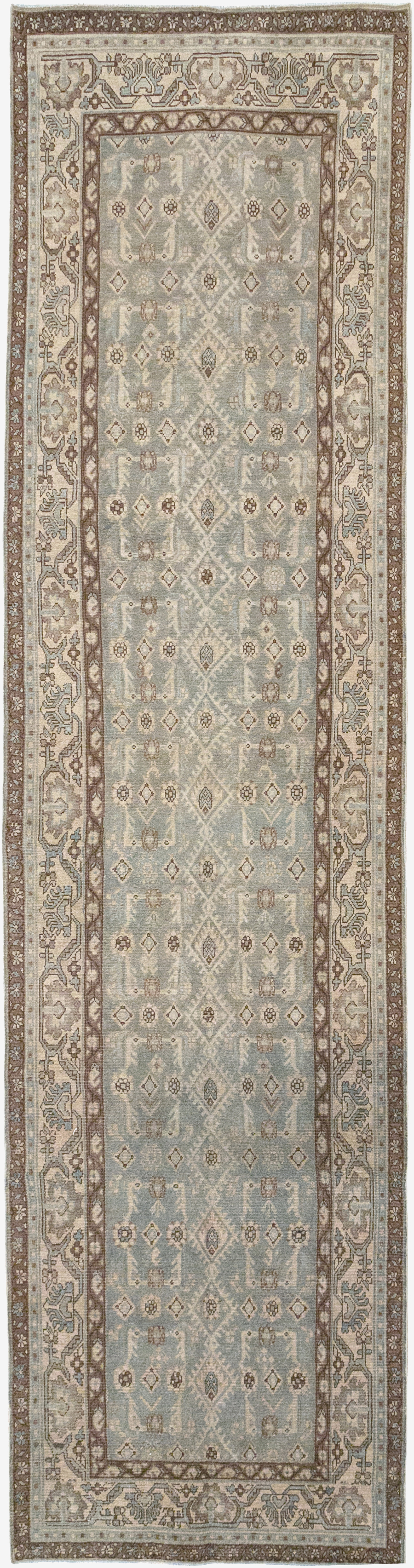 Vintage Persian Malayer Runner, No.32753 - Gsblank