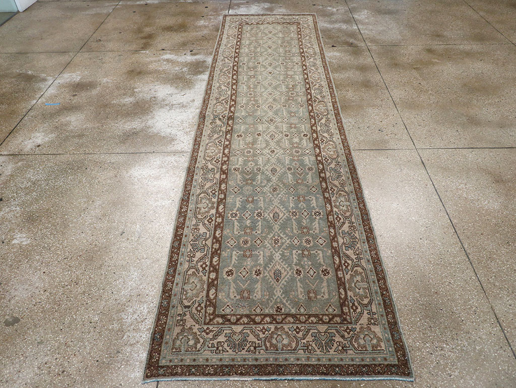 Vintage Persian Malayer Runner, No.32753 - Gsblank