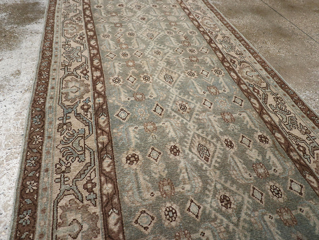 Vintage Persian Malayer Runner, No.32753 - Gsblank