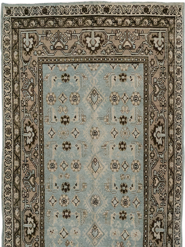 Vintage Persian Malayer Runner, No.32755 - Gsblank