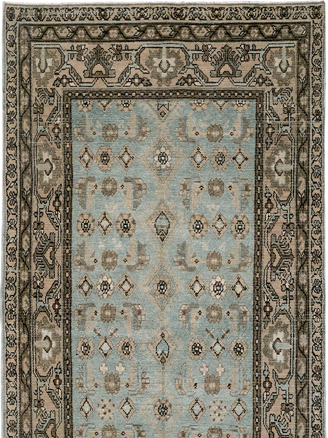 Vintage Persian Malayer Runner, No.32755 - Gsblank