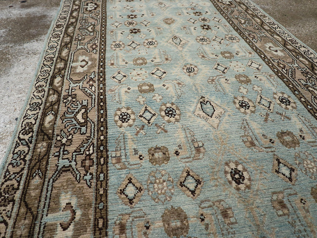 Vintage Persian Malayer Runner, No.32755 - Gsblank
