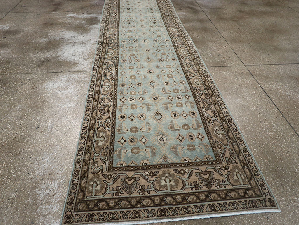 Vintage Persian Malayer Runner, No.32755 - Gsblank