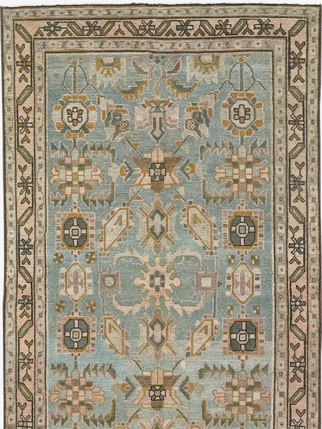 Vintage Persian Malayer Long Runner, No.32757 - Gsblank