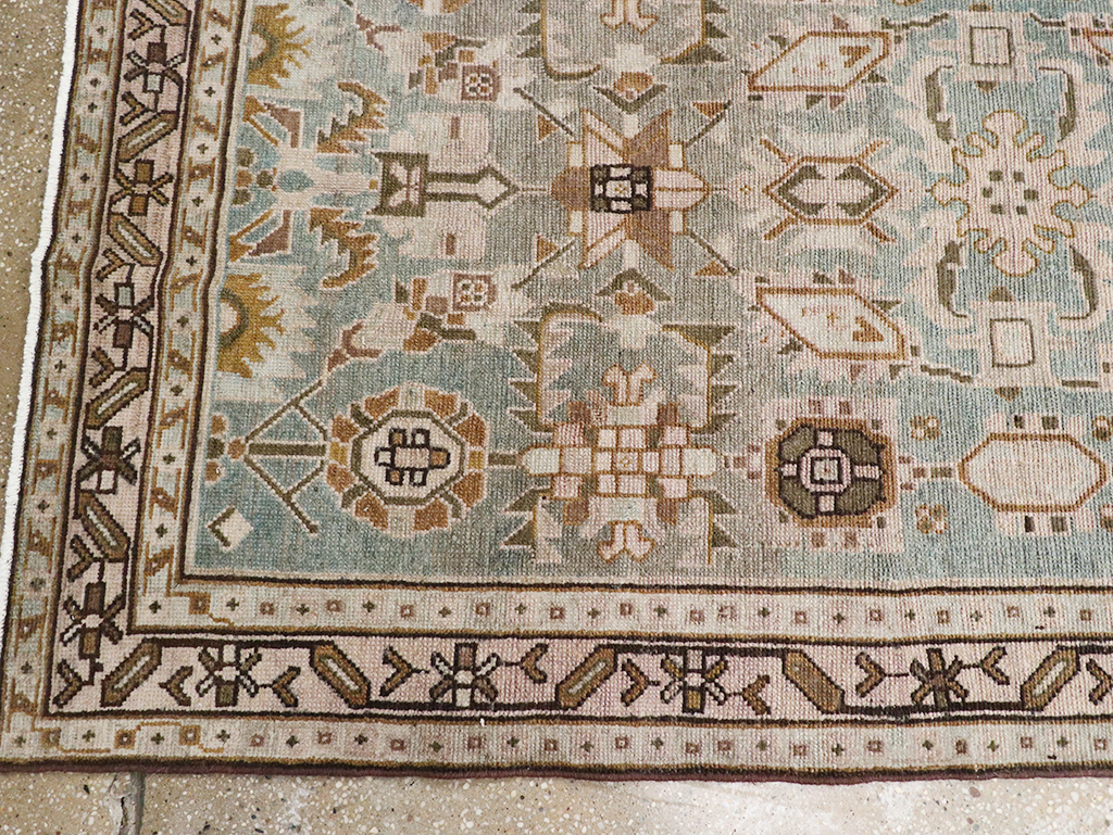 Vintage Persian Malayer Long Runner, No.32757 - Gsblank
