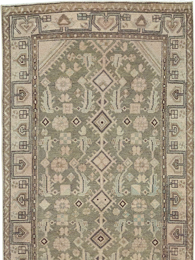Vintage Persian Malayer Runner, No.32758 - Gsblank