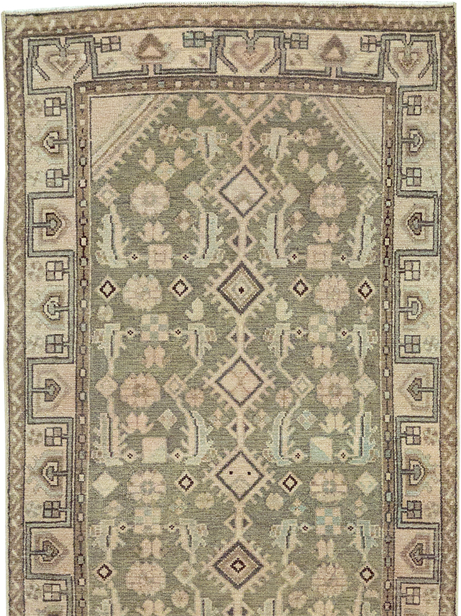Vintage Persian Malayer Runner, No.32758 - Gsblank