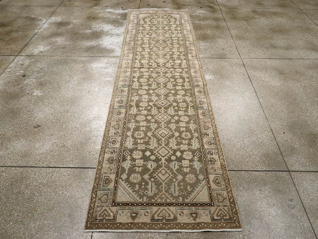 Vintage Persian Malayer Runner, No.32758 - Gsblank