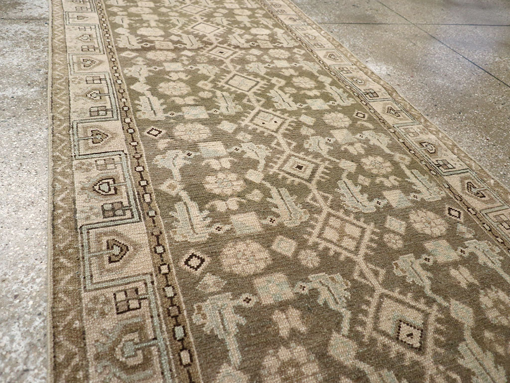 Vintage Persian Malayer Runner, No.32758 - Gsblank