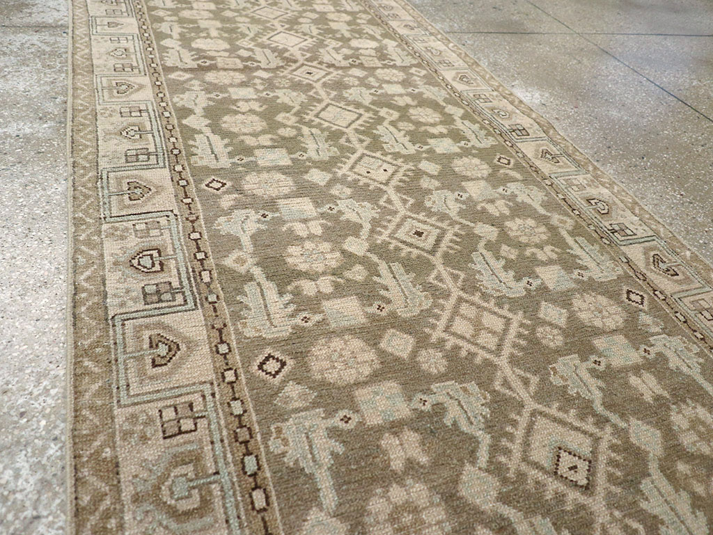 Vintage Persian Malayer Runner, No.32758 - Gsblank