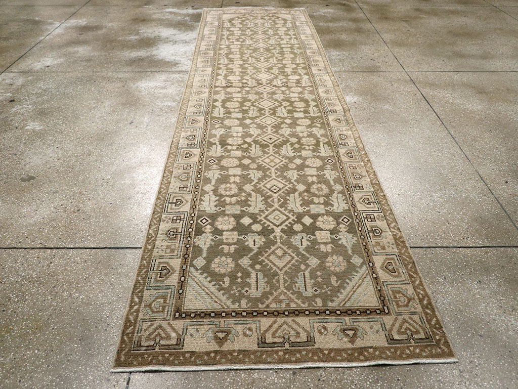 Vintage Persian Malayer Runner, No.32758 - Gsblank