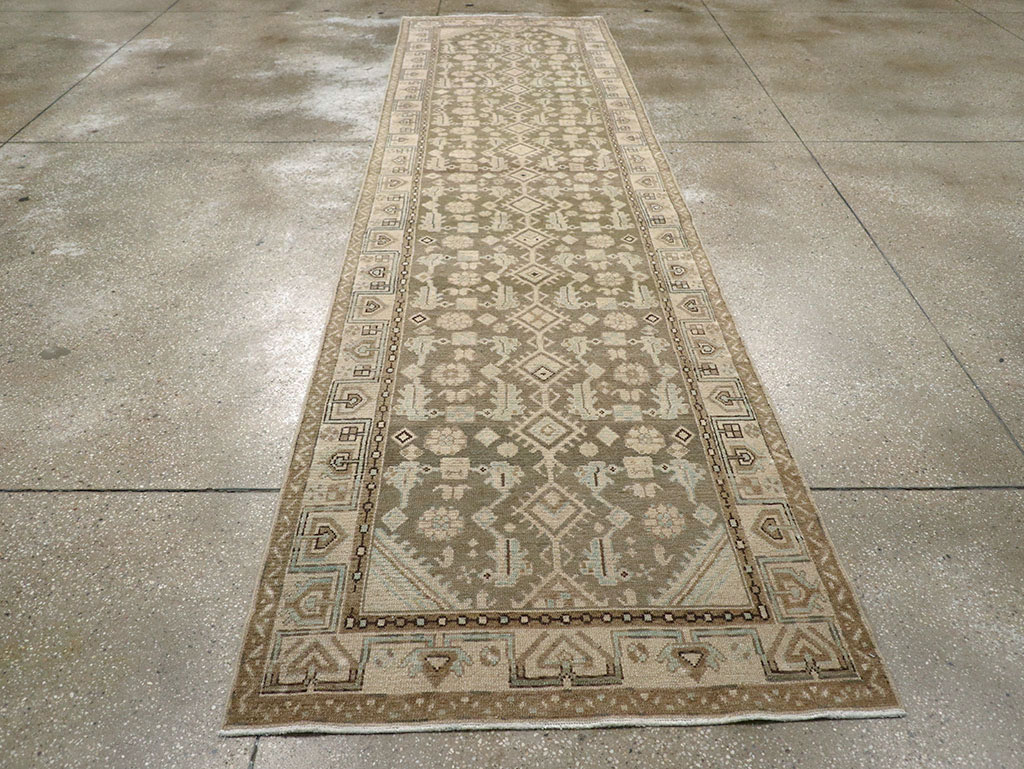 Vintage Persian Malayer Runner, No.32758 - Gsblank