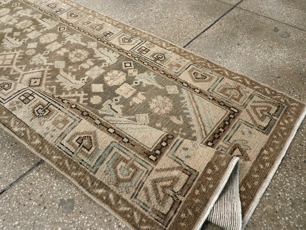 Vintage Persian Malayer Runner, No.32758 - Gsblank