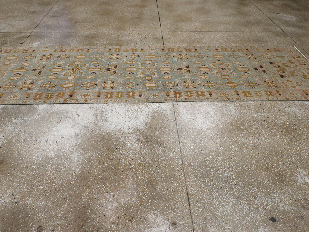 Vintage Persian Malayer Long Runner, No.32759 - Gsblank