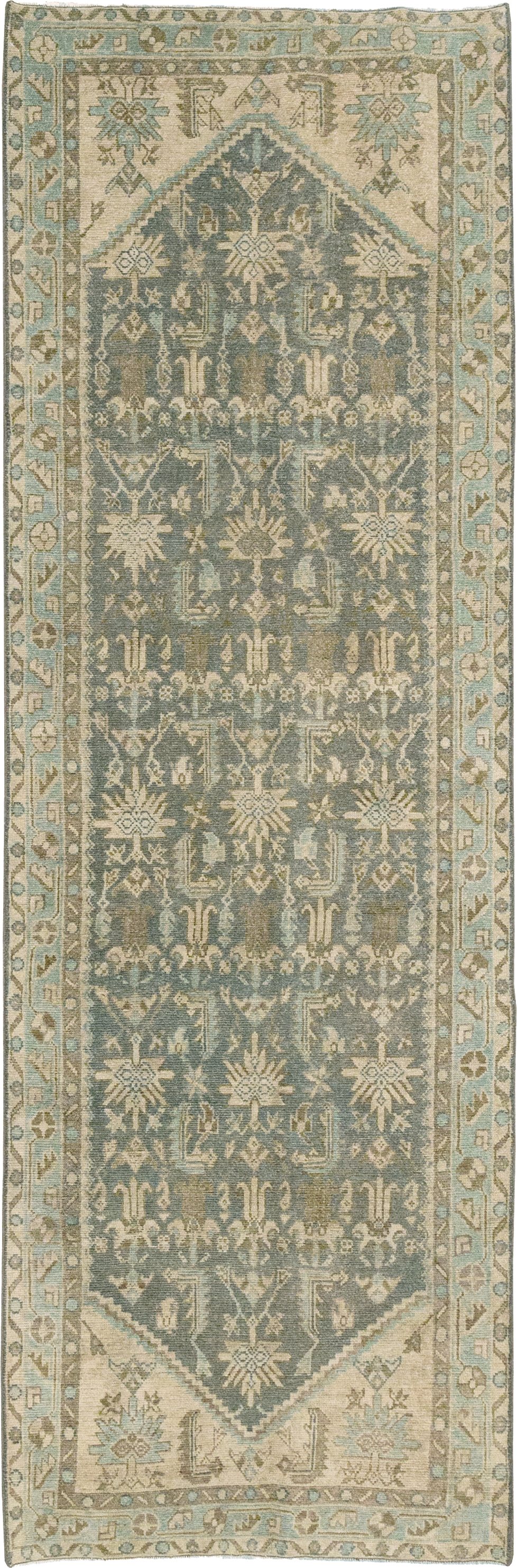 Vintage Persian Malayer Runner, No.32762 - Gsblank