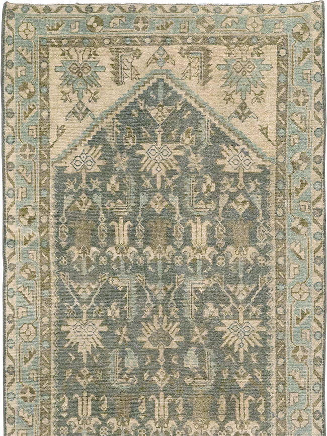 Vintage Persian Malayer Runner, No.32762 - Gsblank