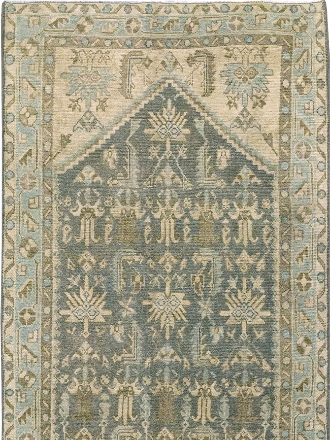 Vintage Persian Malayer Runner, No.32762 - Gsblank