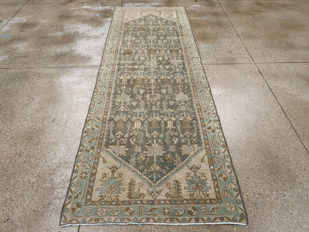 Vintage Persian Malayer Runner, No.32762 - Gsblank