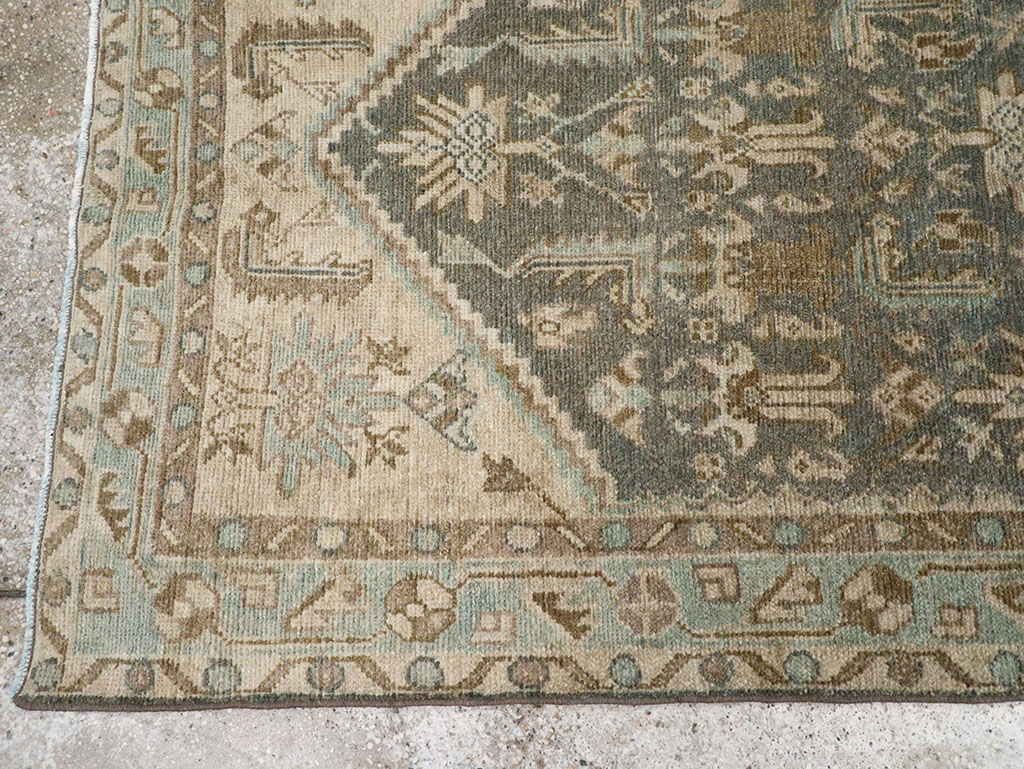 Vintage Persian Malayer Runner, No.32762 - Gsblank