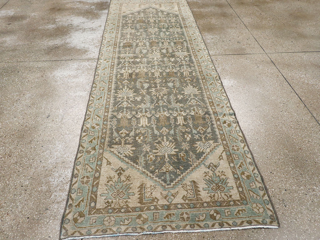 Vintage Persian Malayer Runner, No.32762 - Gsblank