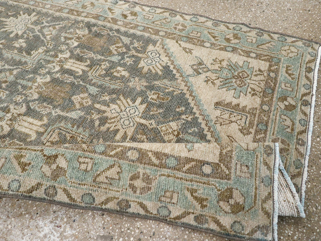 Vintage Persian Malayer Runner, No.32762 - Gsblank